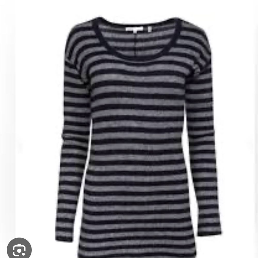 Vince Cashmere Striped Sweater